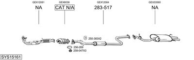 BOSAL SYS15161