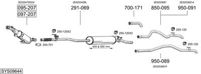 BOSAL SYS09644 BOSAL SYS09644