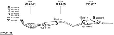 BOSAL SYS08131