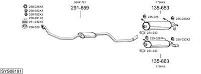 BOSAL SYS08191