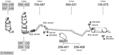 BOSAL SYS00944