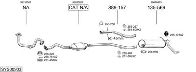 BOSAL SYS00903