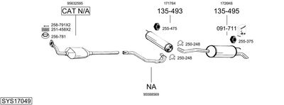 BOSAL SYS17049