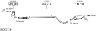 BOSAL SYS03119
