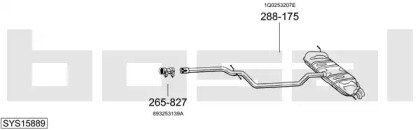 BOSAL SYS15889