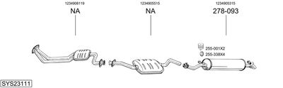 BOSAL SYS23111
