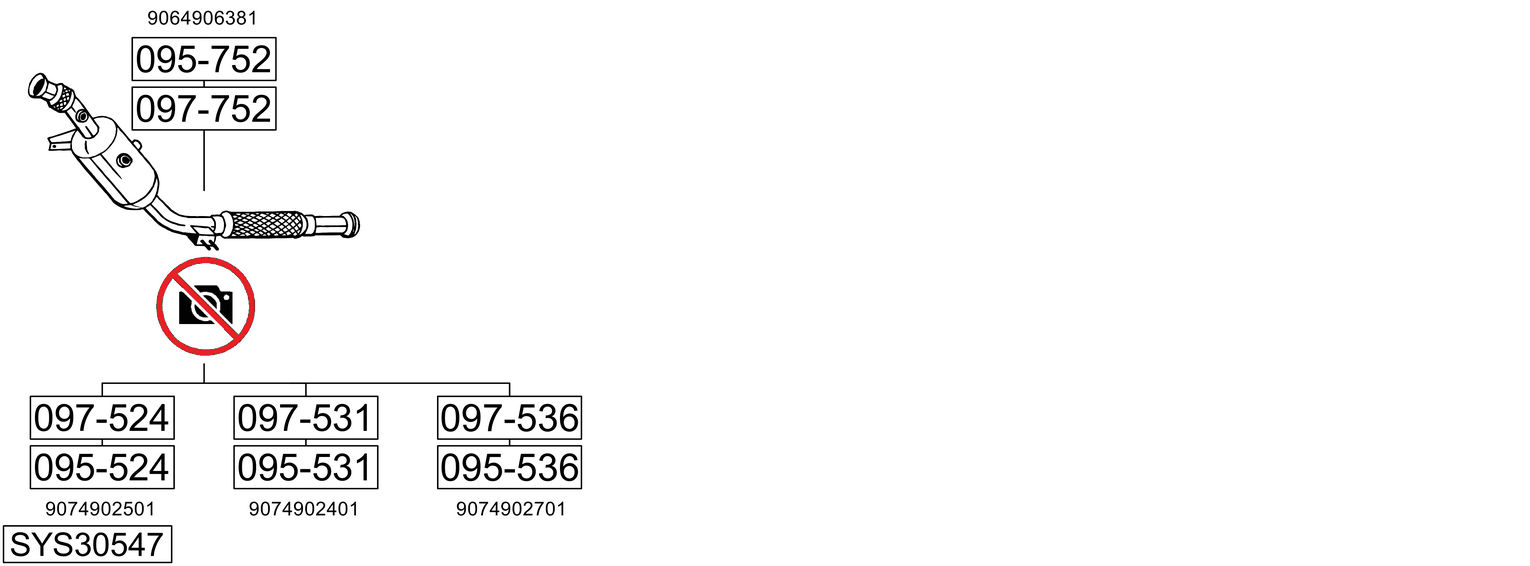BOSAL SYS30547 BOSAL SYS30547