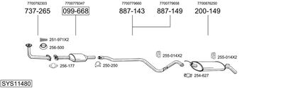 BOSAL SYS11480