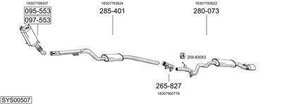 BOSAL SYS00507