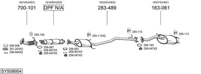 BOSAL SYS08954