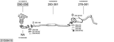 BOSAL SYS06419