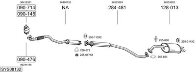 BOSAL SYS08132