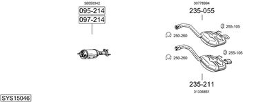 BOSAL SYS15046