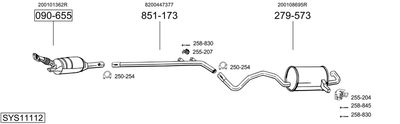 BOSAL SYS11112