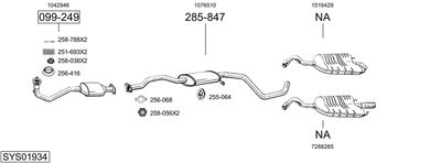 BOSAL SYS01934