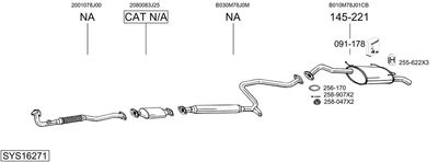 BOSAL SYS16271 BOSAL SYS16271