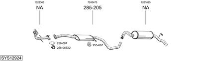 BOSAL SYS12924 BOSAL SYS12924