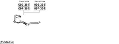 BOSAL SYS26810