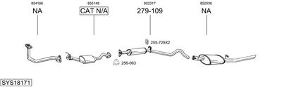 BOSAL SYS18171