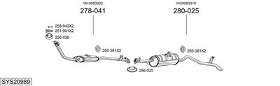 BOSAL SYS20989