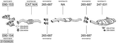 BOSAL SYS00628
