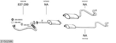 BOSAL SYS02586