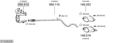 BOSAL SYS28226