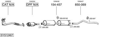 BOSAL SYS12467 BOSAL SYS12467
