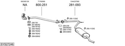 BOSAL SYS27246