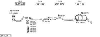 BOSAL SYS00871