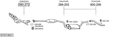 BOSAL SYS13631 BOSAL SYS13631