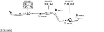 BOSAL SYS15374 BOSAL SYS15374