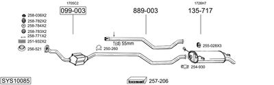 BOSAL SYS10085