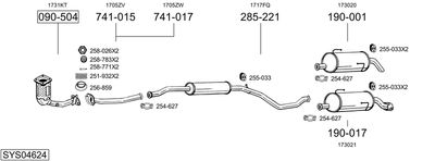 BOSAL SYS04624