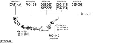 BOSAL SYS09411