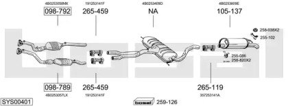 BOSAL SYS00401