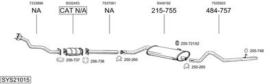 BOSAL SYS21015