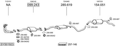 BOSAL SYS01923