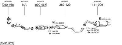 BOSAL SYS01473