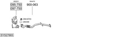 BOSAL SYS27665