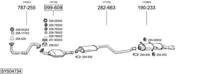 BOSAL SYS04734