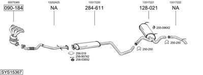 BOSAL SYS15367