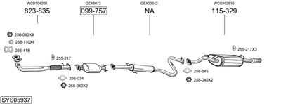 BOSAL SYS05937
