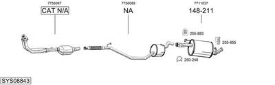 BOSAL SYS08843