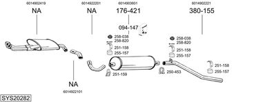 BOSAL SYS20282