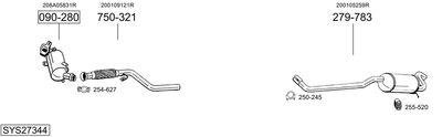 BOSAL SYS27344
