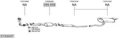 BOSAL SYS06497