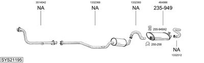 BOSAL SYS21195