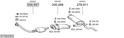 BOSAL SYS04353
