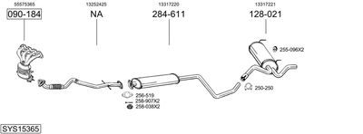 BOSAL SYS15365